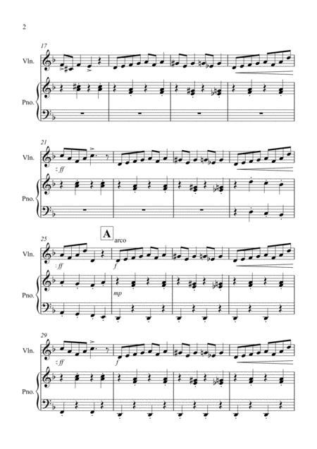 In The Hall Of The Mountain King For Violin And Piano Page 2