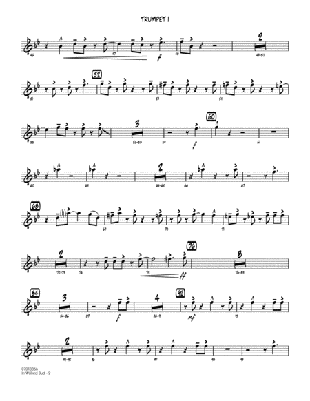 In Walked Bud Arr Mark Taylor Trumpet 1 Page 2