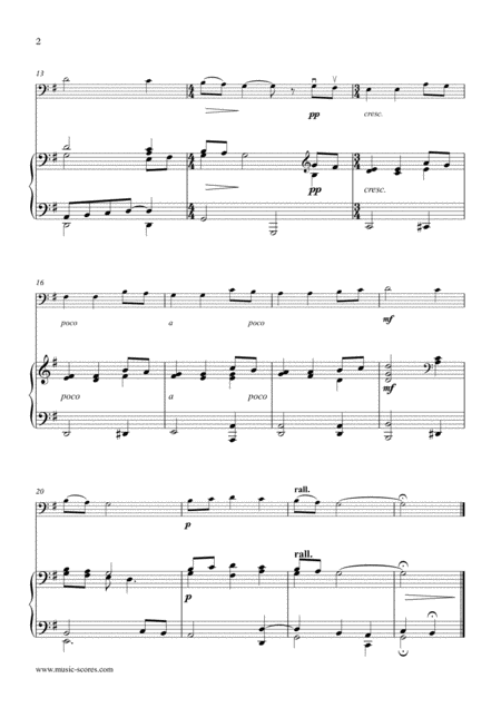 Infant Holy Infant Lowly Cello And Piano Page 2
