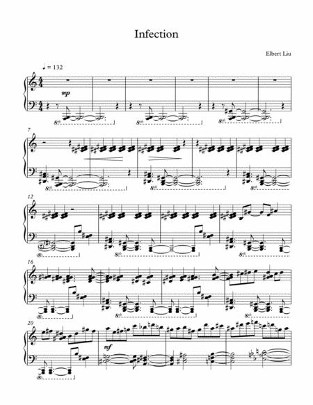Infection For Solo Piano Page 2