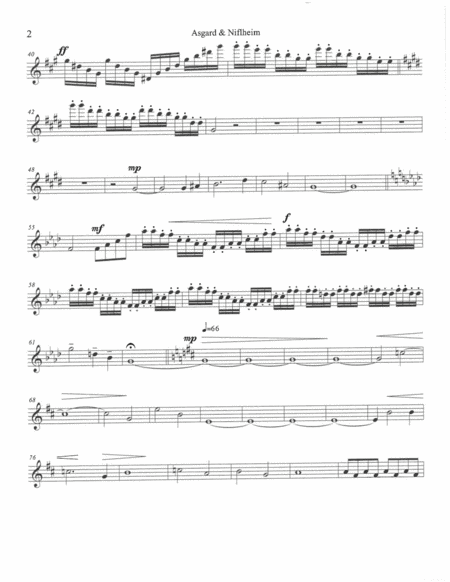 Instrumental Packet Asgard Niflheim Movement I Land Of The Holly Trees Page 2