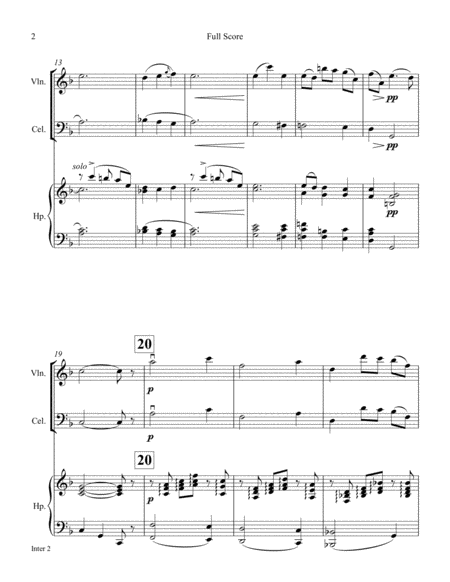 Intermezzo From Cavalleria Rusticana Chamber Ensemble Page 2