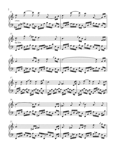 Intermezzo In C For Piano Page 2