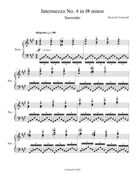 Intermezzo No 4 Op 3 In F Minor Page 2