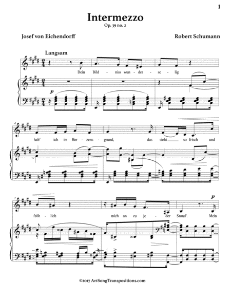 Intermezzo Op 39 No 2 E Major Page 2