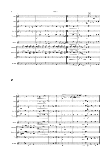 Intrada For Brass Sextet By Derick Kane Page 2