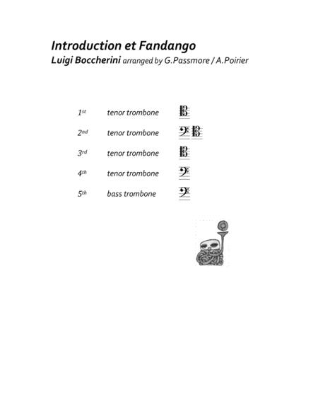 Introduction Et Fandango For Trombone Quintet From Itromboni Page 2