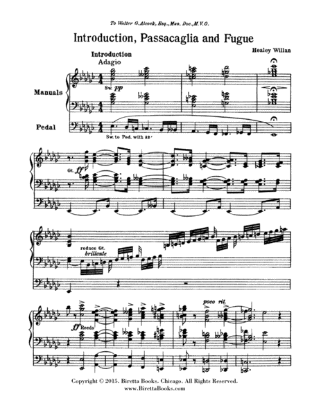 Introduction Passacaglia And Fugue Page 2