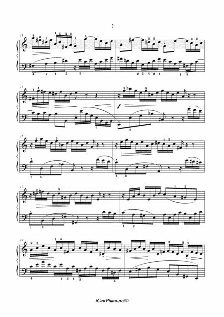 Invention No 13 In A Minor Bwv 784 Js Bach Page 2