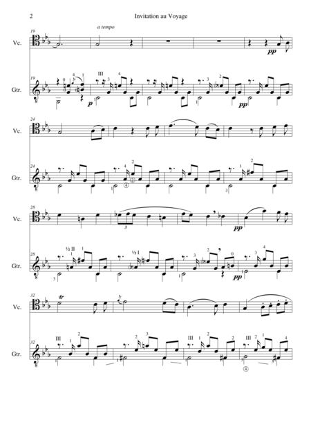 Invitation To The Journey Diepenbrock For Cello And Guitar Page 2