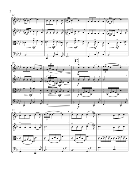 Io Te Vurria Vasa I Know I M Only Dreaming For String Quartet Page 2