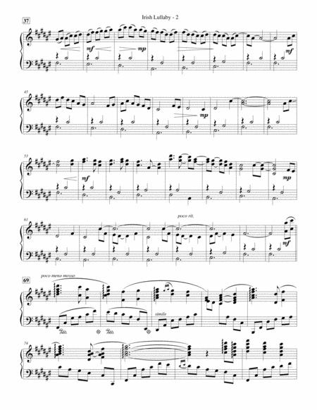 Irish Lullaby Piano Page 2