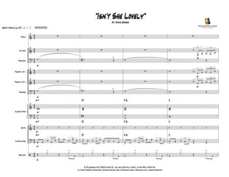 Isnt She Lovely Vocal 10 Piece C Major Page 2