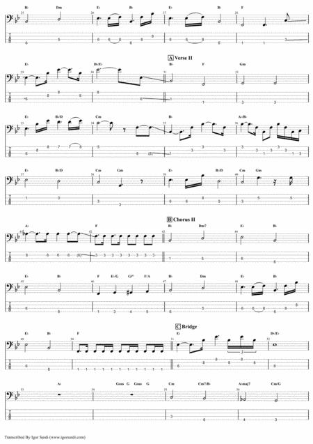 It A Hard Life Queen John Deacon Complete And Accurate Bass Transcription Whit Tab Page 2