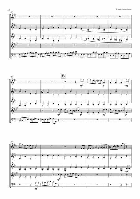 It Really Doesnt Matter From Gilbert Sullivans Ruddigore For Wind Quintet Page 2