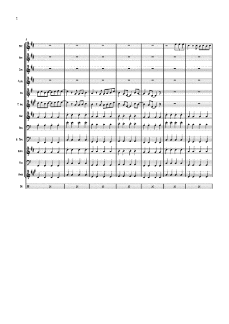 Its A Beautiful Day 10 Piece Brass Ensemble Page 2