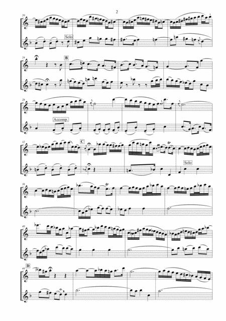 J Bach Aus Liebe From St Matthew Passion Bwv 244 Flute And Alto Flute Duet Page 2