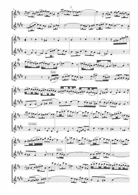 J Bach Erbarme Dich Mein Gott From St Matthew Passion Bwv 244 Flute And Clarinet Duet Page 2