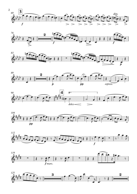 J Brahms Sonata Op 120 No 1 Transcribed For Flute Page 2