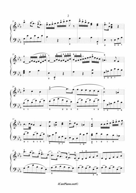 J Cristian Bach Rondo In Eb Page 2