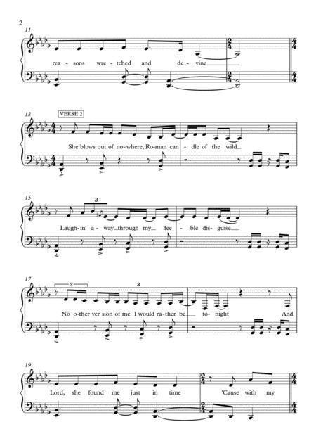 Jackie And Wilson Hozier For Solo Piano Page 2