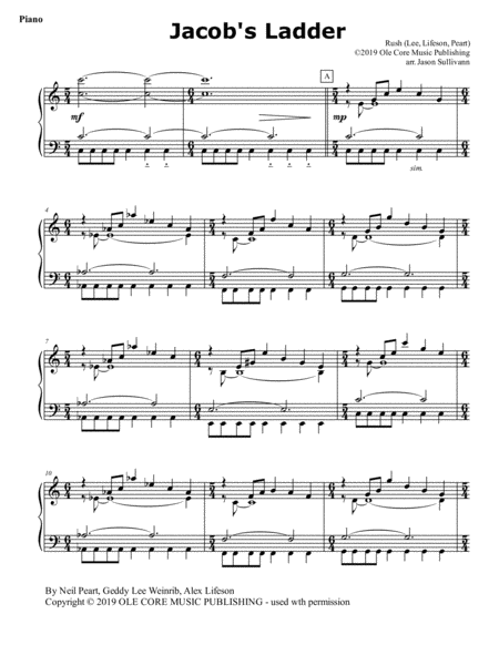 Jacobs Ladder Concert Piano Transcription Page 2