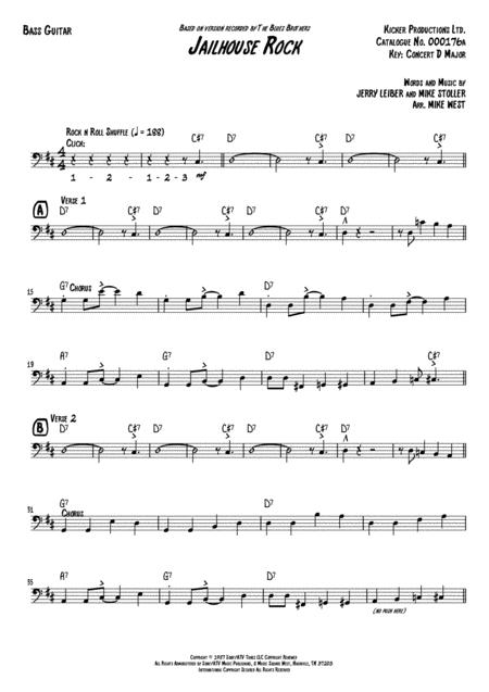 Jailhouse Rock Bass Guitar Page 2