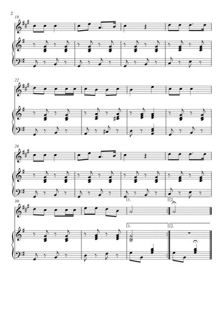 James Lord Pierpont Jingle Bells Soprano Saxophone Solo Page 2