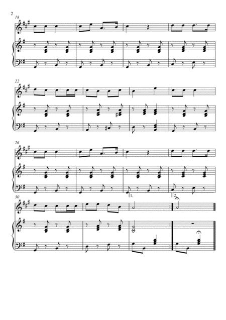 James Lord Pierpont Jingle Bells Tenor Saxophone Solo Page 2