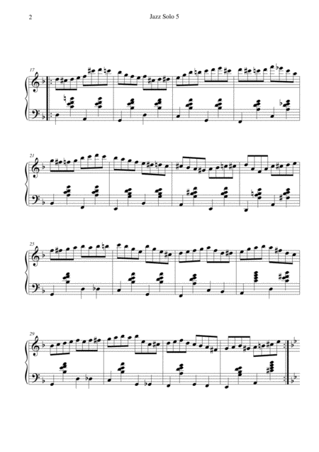 Jazz Solo 5 Page 2