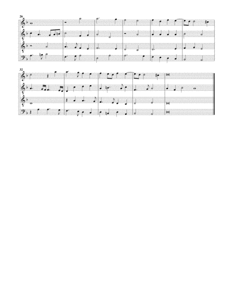 Je Ris Et Si Ay Larme Arrangement For 4 Recorders Page 2