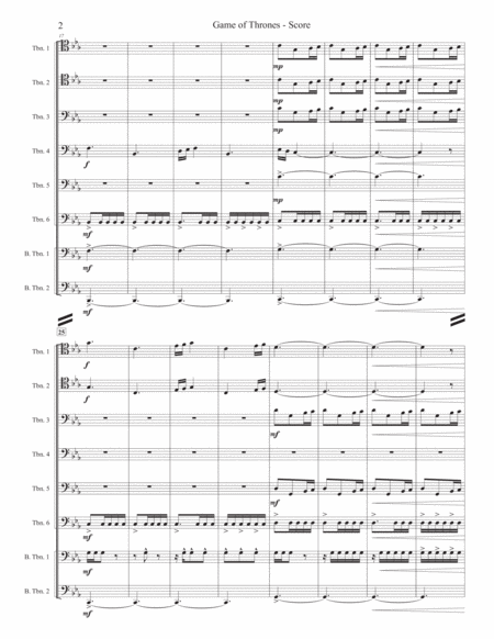 Jean Grgoire Pnavaire Dans Le Vallon Villanelle Arranged For Bb Soprano Saxohone And Piano Page 2