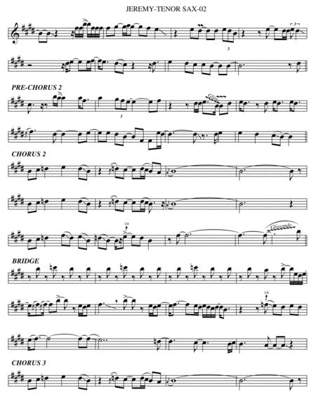 Jeremy Tenor Sax Page 2