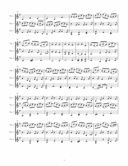 Jesu Joy Of Mans Desiring Arranged For Violin Trio Page 2