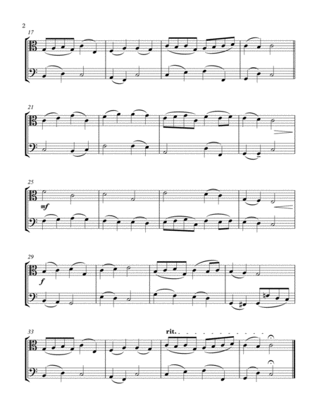 Jesus Christ Is Risen Today Viola And Cello Duet Page 2
