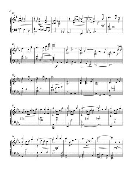 Jesus Saves Piano Solo Page 2