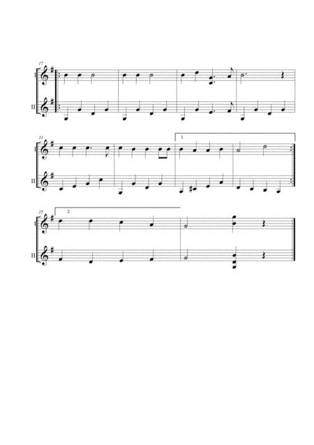 Jingle Bells 2 Violins Page 2