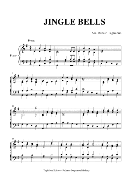 Jingle Bells Arr For Piano Page 2