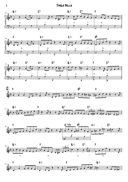 Jingle Bells Arranged For Jazz Accordion Page 2