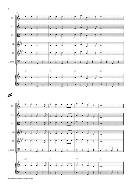 Jingle Bells Easy Ensemble Page 2