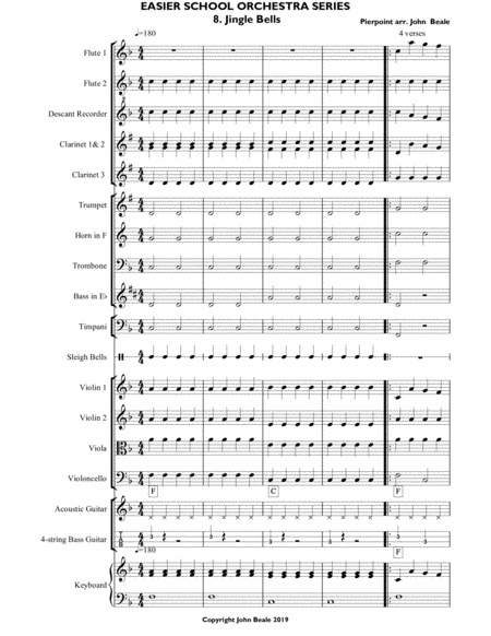 Jingle Bells For School Orchestra Page 2