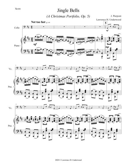 Jingle Bells For Solo Cello Page 2