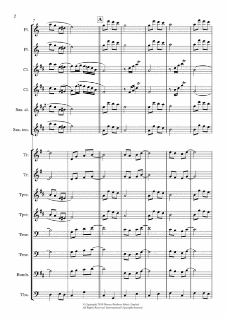 Jingle Bells For Wind Band Page 2