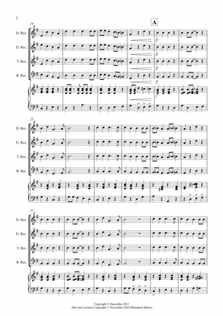 Jingle Bells Jazzy Style For Recorder Recorders And Piano Page 2