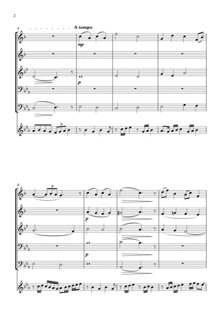 John Williams Somewhere In My Memory From The Motion Picture Home Alone For Brass Quintet And Glockenspiel Page 2