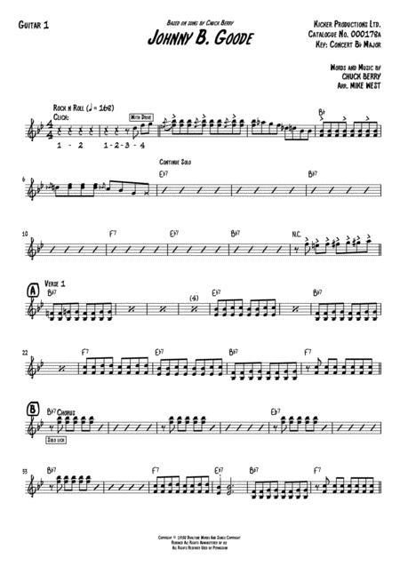 Johnny B Goode Guitar 1 Page 2