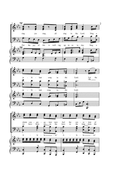 Join In The Joy Of The Song Choral Anthem Satb Page 2