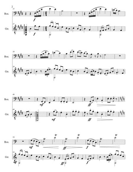 Jollity For Bassoon And Guitar Page 2