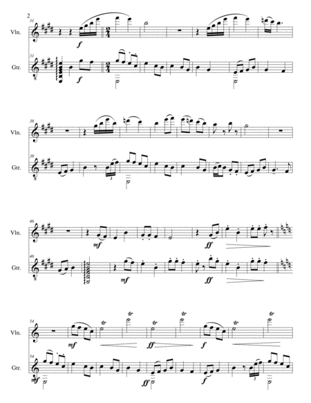 Jollity For Violin And Guitar Page 2