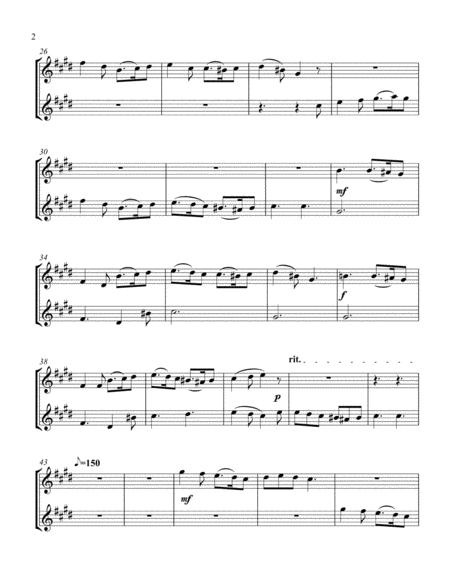 Journey Of The King Treble Eb Instrument Duet Parts Only Page 2